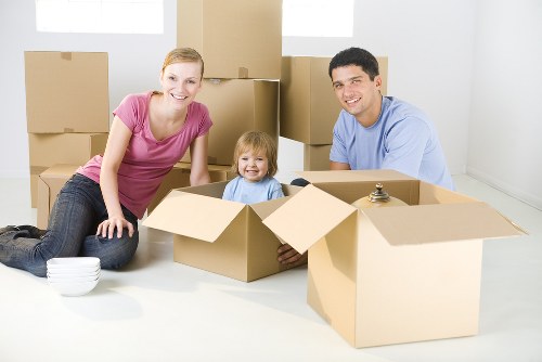 Illustration representing a smooth home move in Camden.