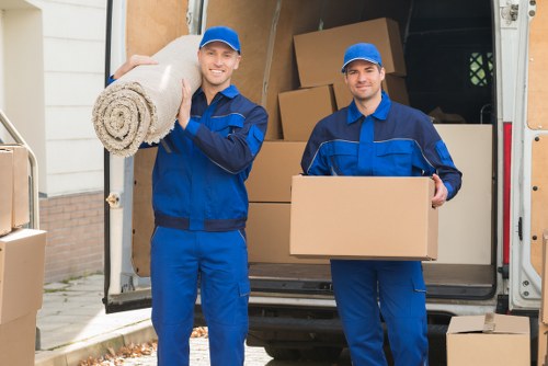 Modern furniture pick-up service in Camden introductory scene