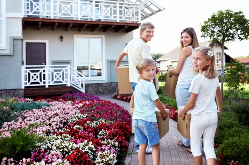 Crew preparing paperwork for a free quote at a Camden property