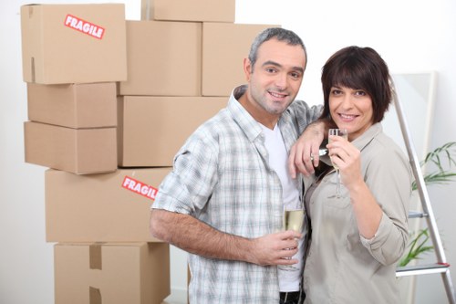 Professional moving truck services in Camden